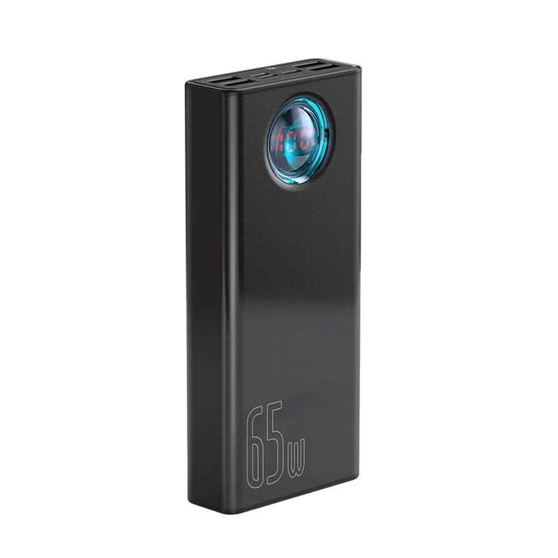 65 ワットポータブル電源銀行 30000 mah 容量高速充電ケーブルリチウム LED ディスプレイ携帯電話大容量電源ステーション