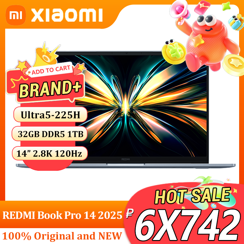Xiaomi REDMI Book Pro 14 2025 Ultra5-225H/Ultra7-255H 32GB 1TB 14インチ 2.8K 120Hz