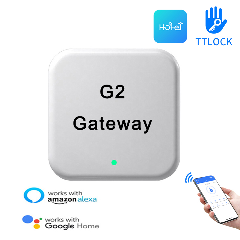 TTLock APP デバイスロックゲートウェイ G2 Bluetooth 互換の WiFi コンバーターリモコンスマートロック用