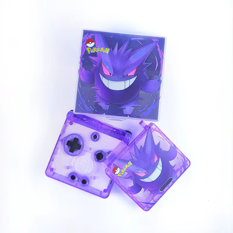 GBA SPパッケージとシェルセット ゲンガー限定版 ipSスクリーン対応