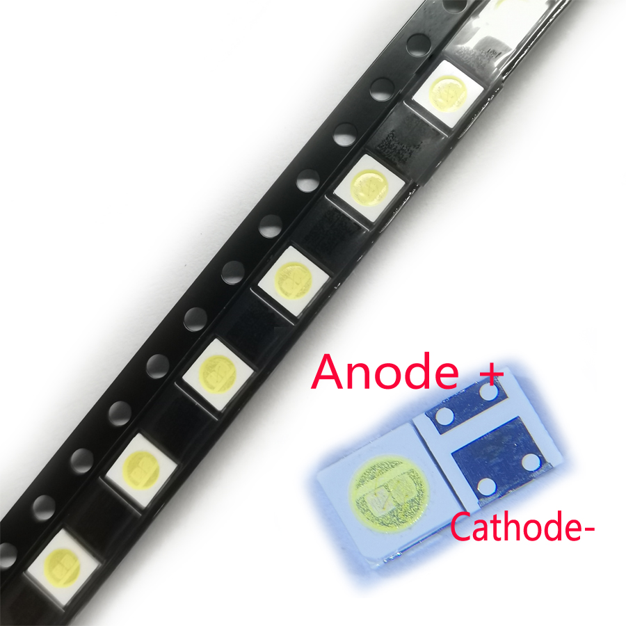 500 ピース/ロット SMD LED 3535 6 V 1.8 ワットクールホワイトハイパワーテレビバックライトアプリケーション