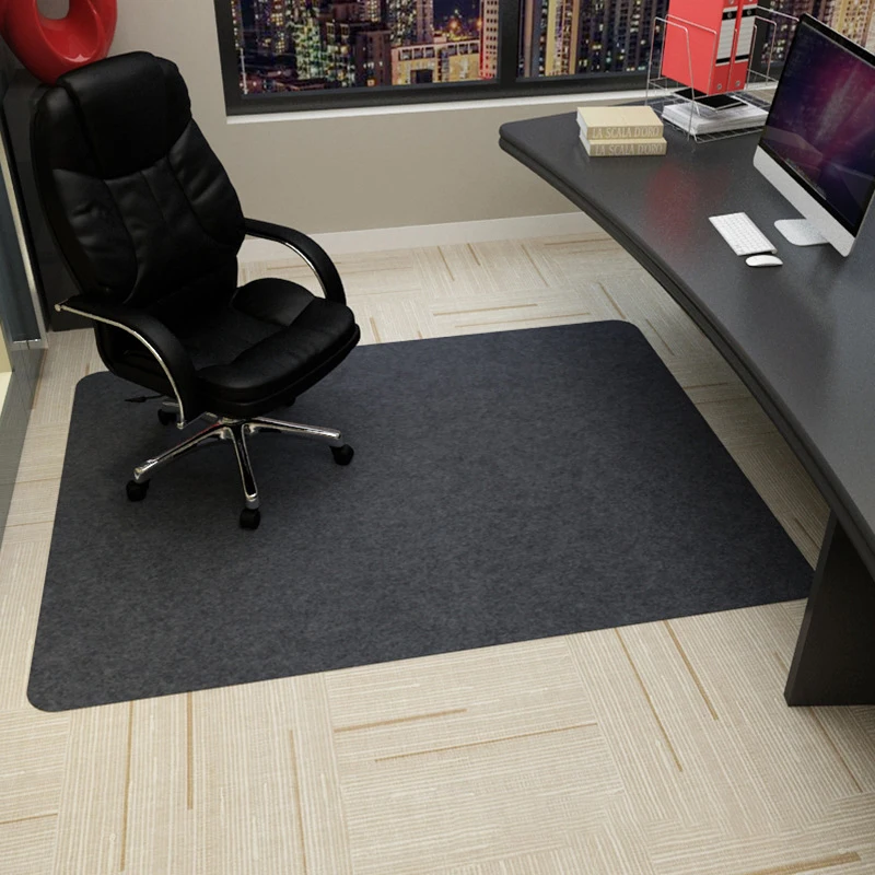 90 × 120 センチメートルオフィスローリングチェアマットコンピュータゲームチェアマット色寝室リビングルームオフィス回転椅子カーペット