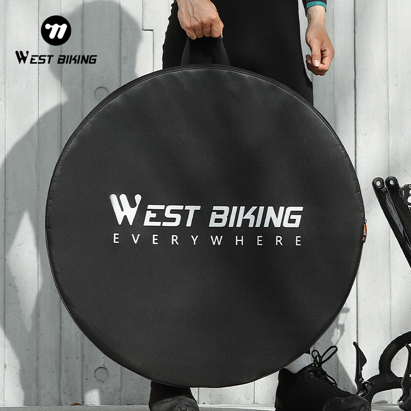 WEST BIKING Spliceable 自転車ホイールバッグ トラベル収納ポーチ 26 27.5 29 インチ MTB ロードバイクホイール用防水輸送ケース