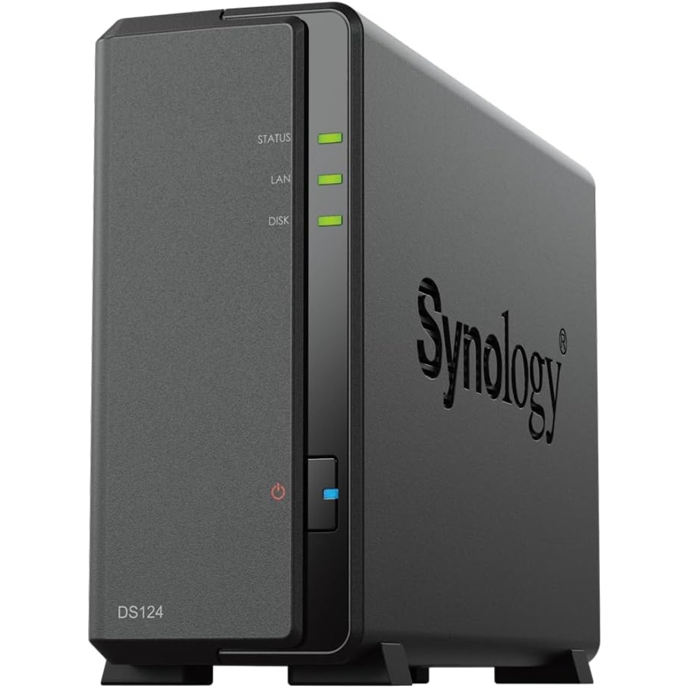 Synology 1 ベイ DiskStation DS124 ディスクレス NAS ネットワーク接続ストレージ サーバー