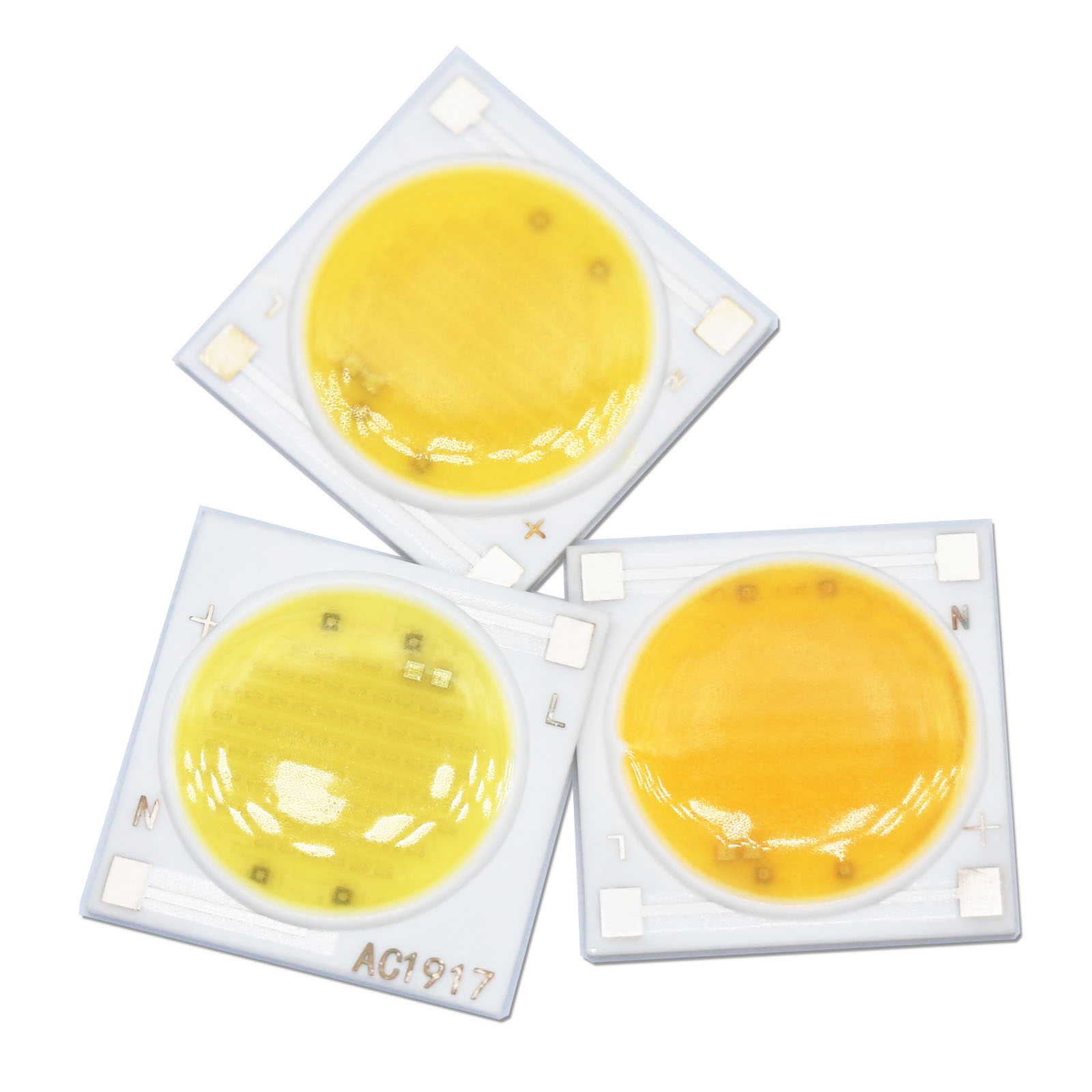10 個 AC220V 12 ワット 15 ワット 20 ワット 30 ワット LED ソースチップセラミック基板ハイパワー LED COB 19 ミリメートル電球スポットライトダウンライトランプ DIY