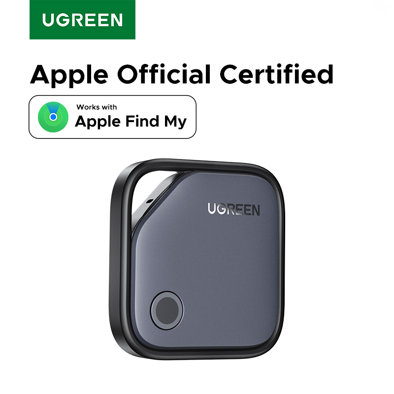 UGREEN スマート Bluetooth トラッカー、キーファインダー アイテムロケーター SmartTag 最大 2 年間バッテリー 電話ファインダー Apple Find My (IOS のみ)