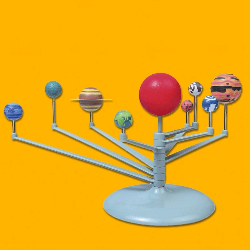 自己絵画知育玩具子供用模擬太陽 8 惑星科学