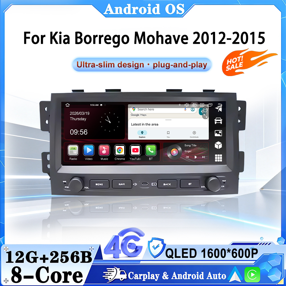ワイヤレス Carplay 起亜ボレゴモハベ 2012-2015 カーラジオ GPS ナビゲーションマルチメディアビデオプレーヤー 4 グラム WIFI ステレオ自動ヘッドユニット