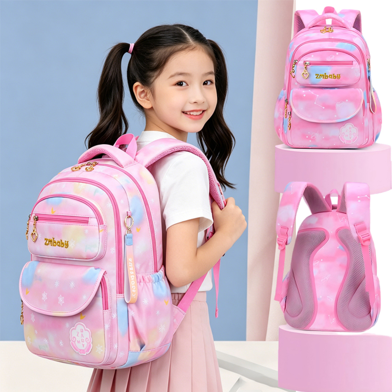 子供女の子バックパックスクールバッグピンク子供のための子供十代の通学小学校子供のバックパックかわいい防水