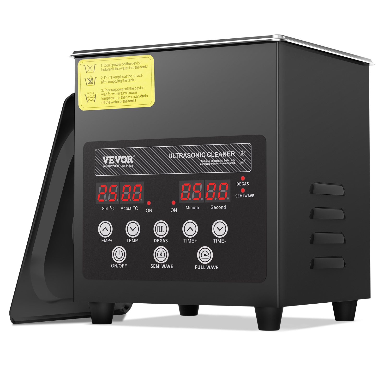SucceBuy 2L 3L 6L 10L 15L 超音波クリーナー Lave-Dishes ポータブル洗濯機食器洗い機超音波家電、タイマー付き