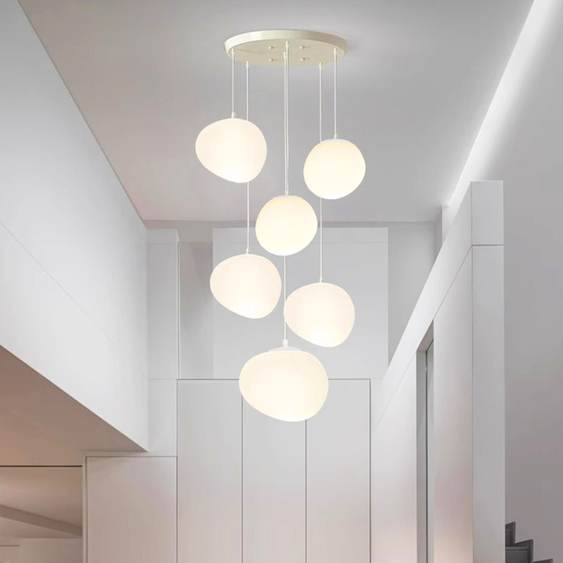 現代の家の装飾 LED ライトペンダントライトランプ forstaircase リビングルーム用シャンデリア吊り下げライト屋内照明