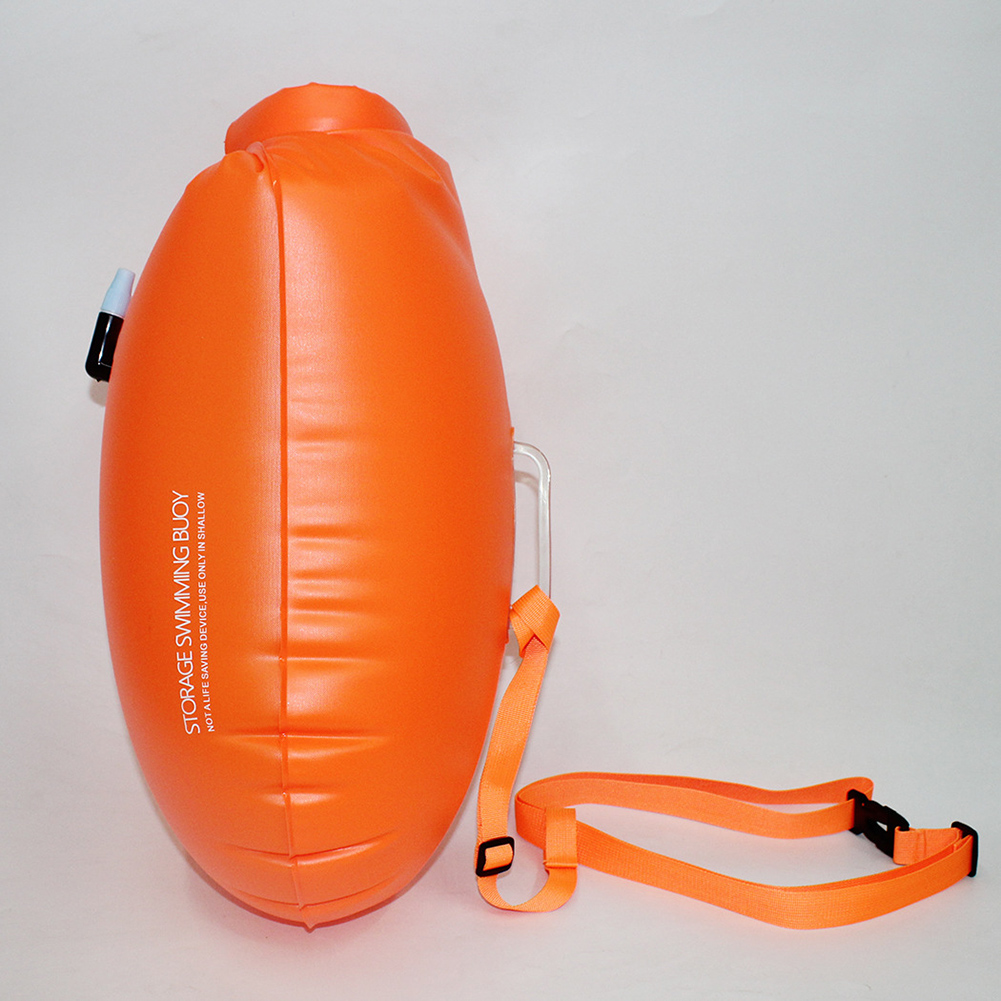 20/8L PVC 救命ブイ収納袋インフレータブル漂流ラフティングバッグベルト付き 12 キロ浮力ボートカヤック用防水バッグ