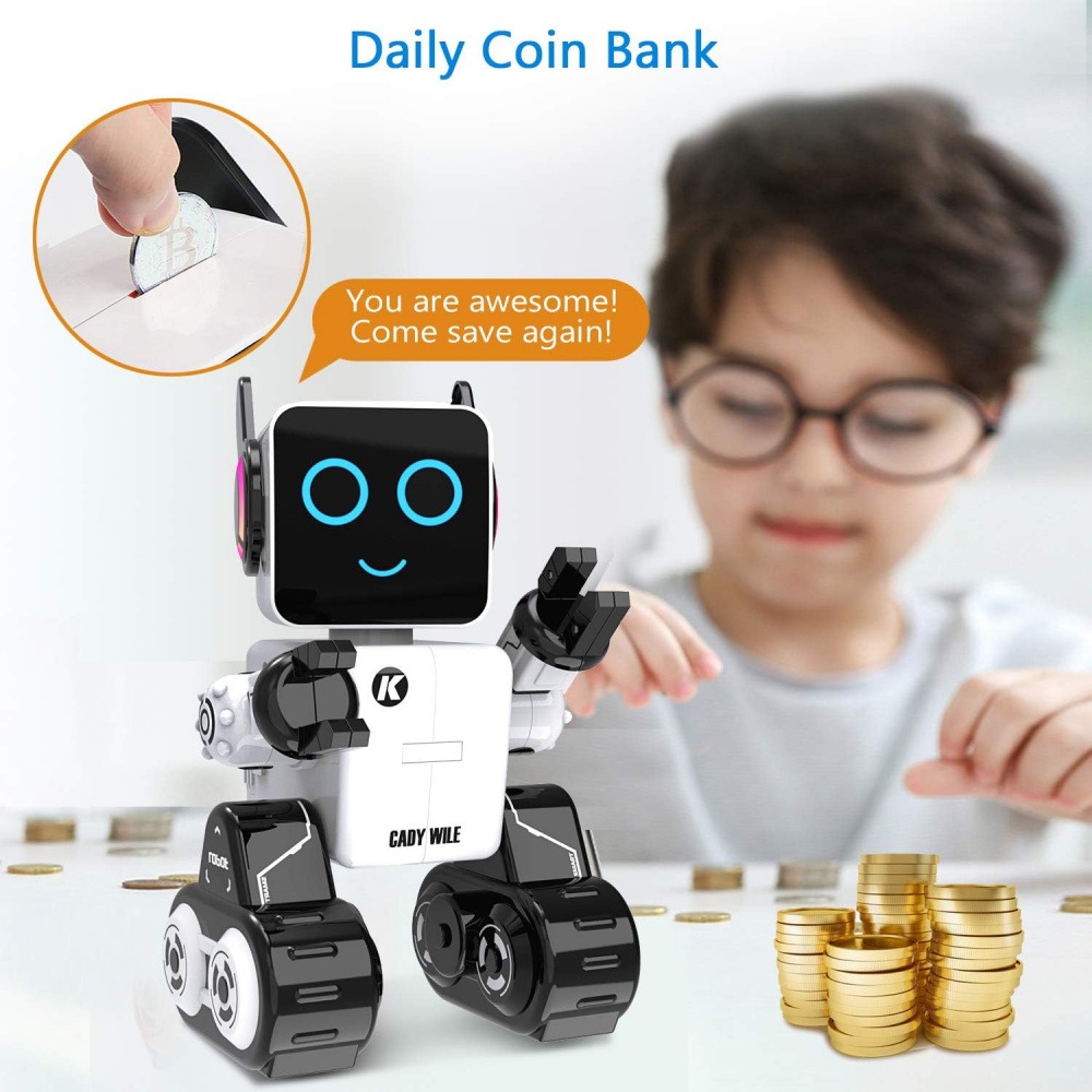 子供向け AI ロボット玩具 タッチとサウンド制御を備えたスマート RC ロボット ロボット工学 インテリジェント プログラム可能なロボット 歌って踊れる