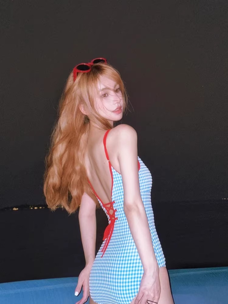 2026 ボヘミアンフェスティバルワンピース水着ビキニセットハイウエストホルターモノキニプッシュアップセクシーな女性の夏