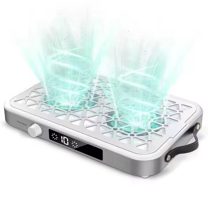 新しいプロフェッショナルネイルダストコレクター、1600PAポータブル、10スピード、使い捨てフィルターペーパー(30枚)、マットホワイト、モダン