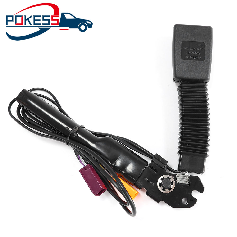 POKESS 左シートベルトバックルソケット車の安全シートロックフォードフォーカス MK2 mk3 2009-2012 カーアクセサリー 5M51A61209AA