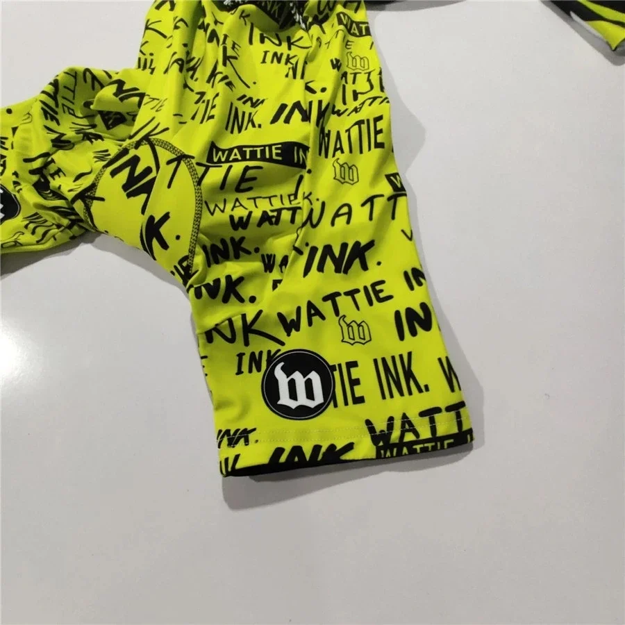Wattie インクプロフェッショナルトライアスロンジャンプスーツスーツホット販売カスタムデザイントライ服昇華通気性半袖スーツ