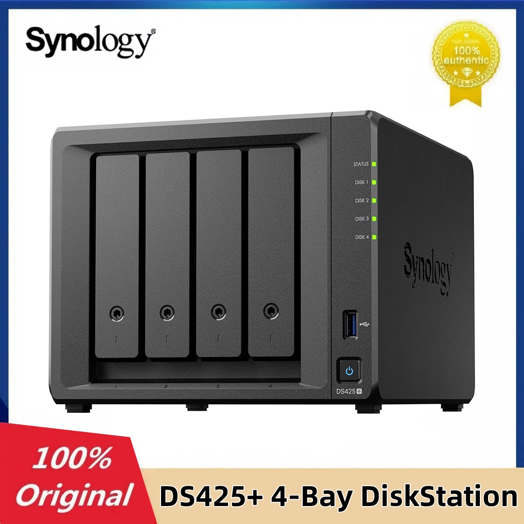 Synology DiskStation DS423 4 ベイ NAS エンクロージャ 2 GB DDR4 ネットワーク クラウド ストレージ サーバー