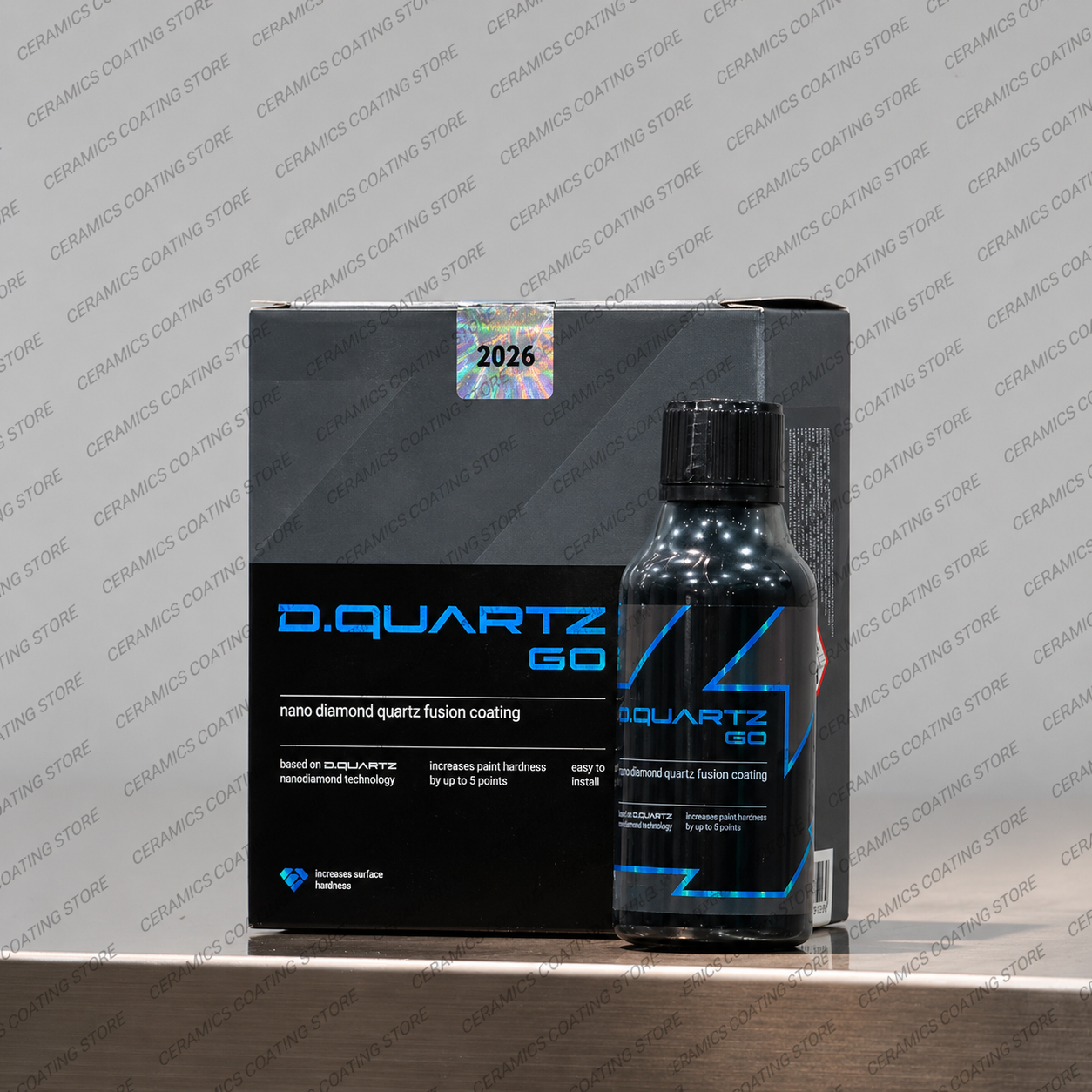 DQUARTZ GO 50 ミリリットルキットナノダイヤモンド石英融合セラミックコーティングカーケア強化保護光沢増加表面硬度