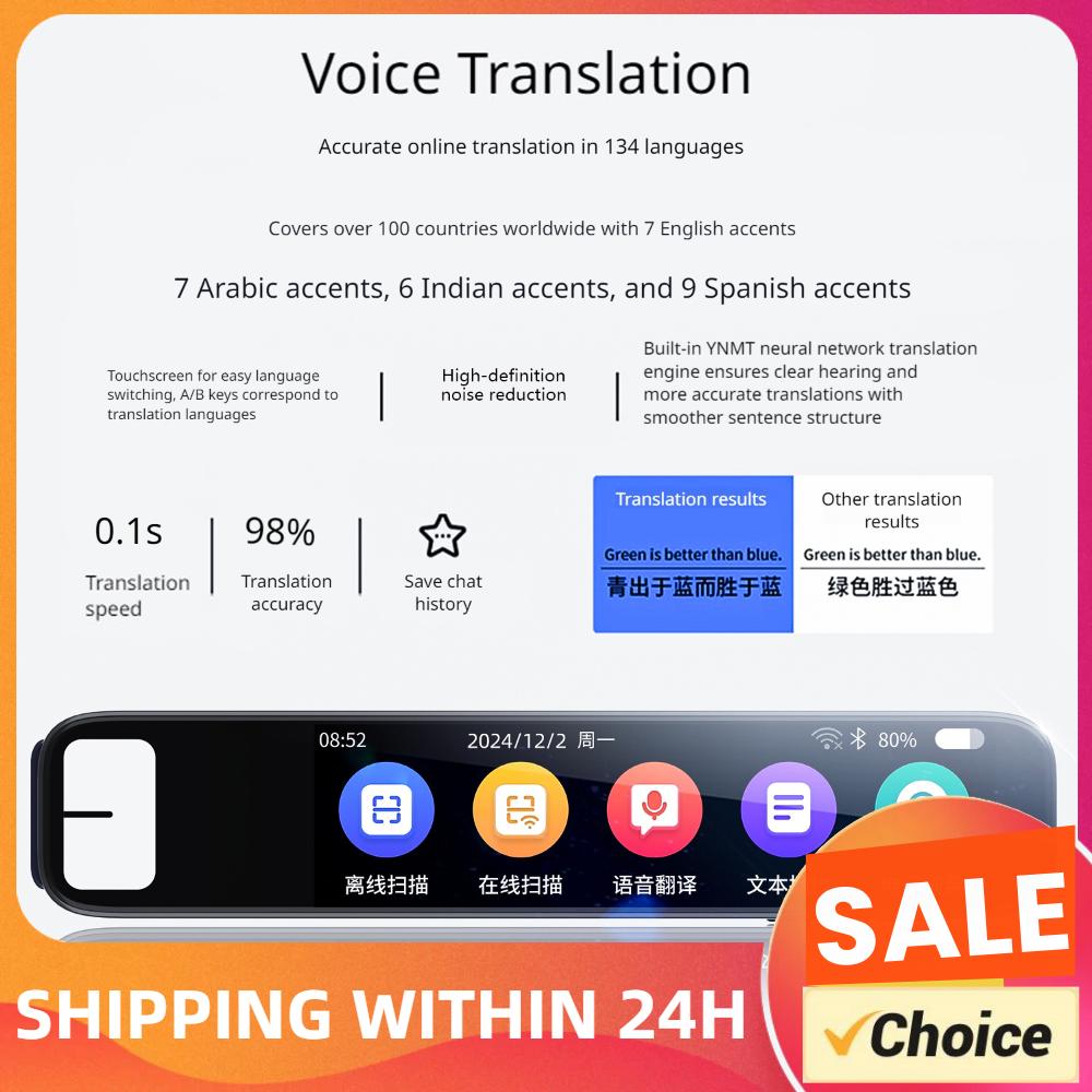ChatGPT 統合を備えた AI スマート ペン 内蔵の ChatGPT 統合により質問をスキャンし、AI 生成のツールを即座に受け取ります
