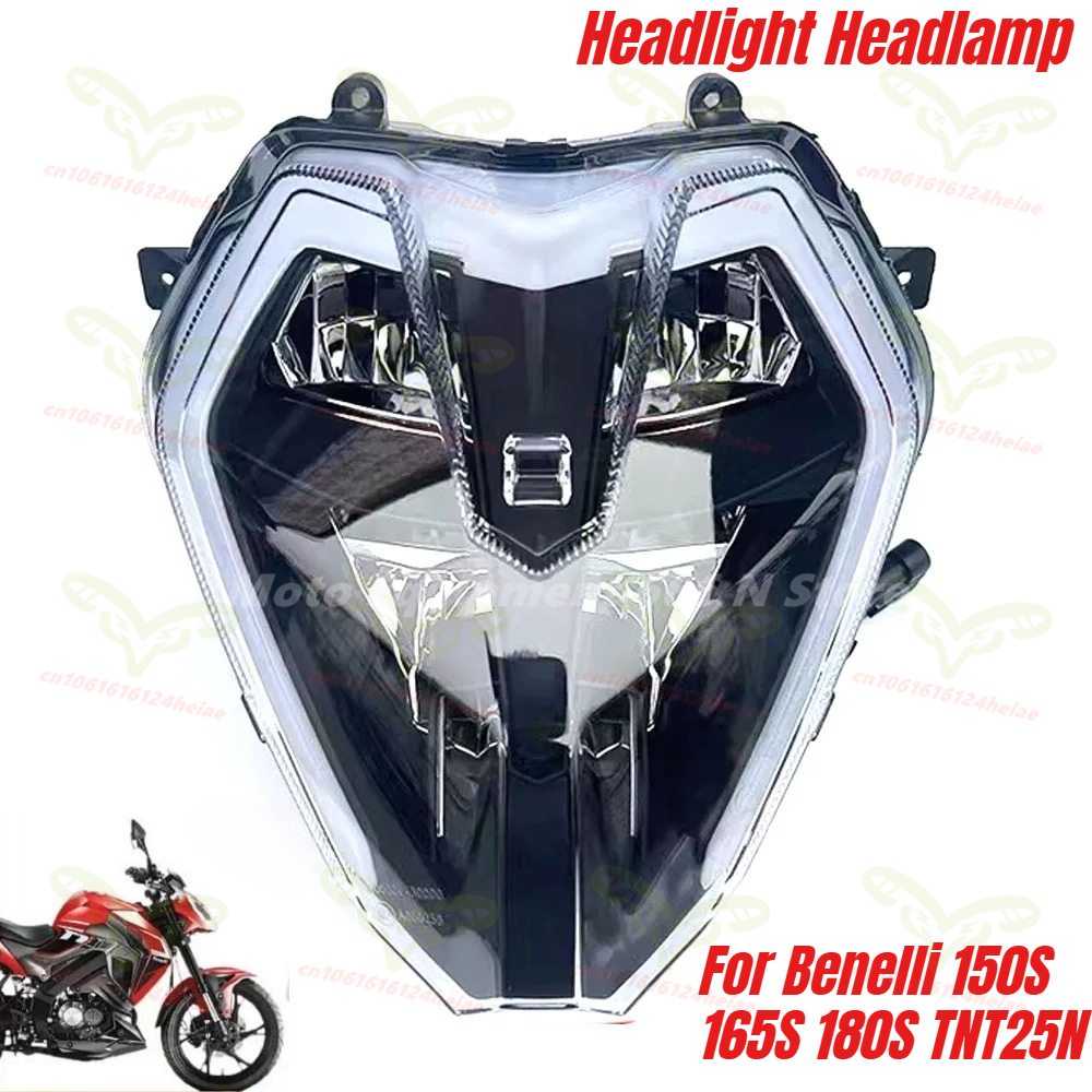 オートバイ Keeway RKF 125 ヘッドライトヘッドランプヘッドライトランプベネリ 150S 165S 180S TNT25N