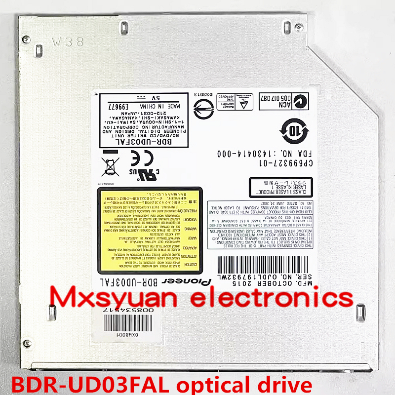 BDR-UD03 9.5 ミリメートル SATA 6X 3D ブルーレイバーナー BD-RE DL 二層ブルーレイライタースーパースリムラップトップ内蔵 SATA 光学ドライブ