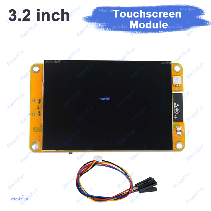 ESP32-2432S032C-I 3.2 インチ IPS TFT 液晶 ST7789 容量性タッチスクリーン WiFi BT USB TF スロット Arduino 用スマートディスプレイボード