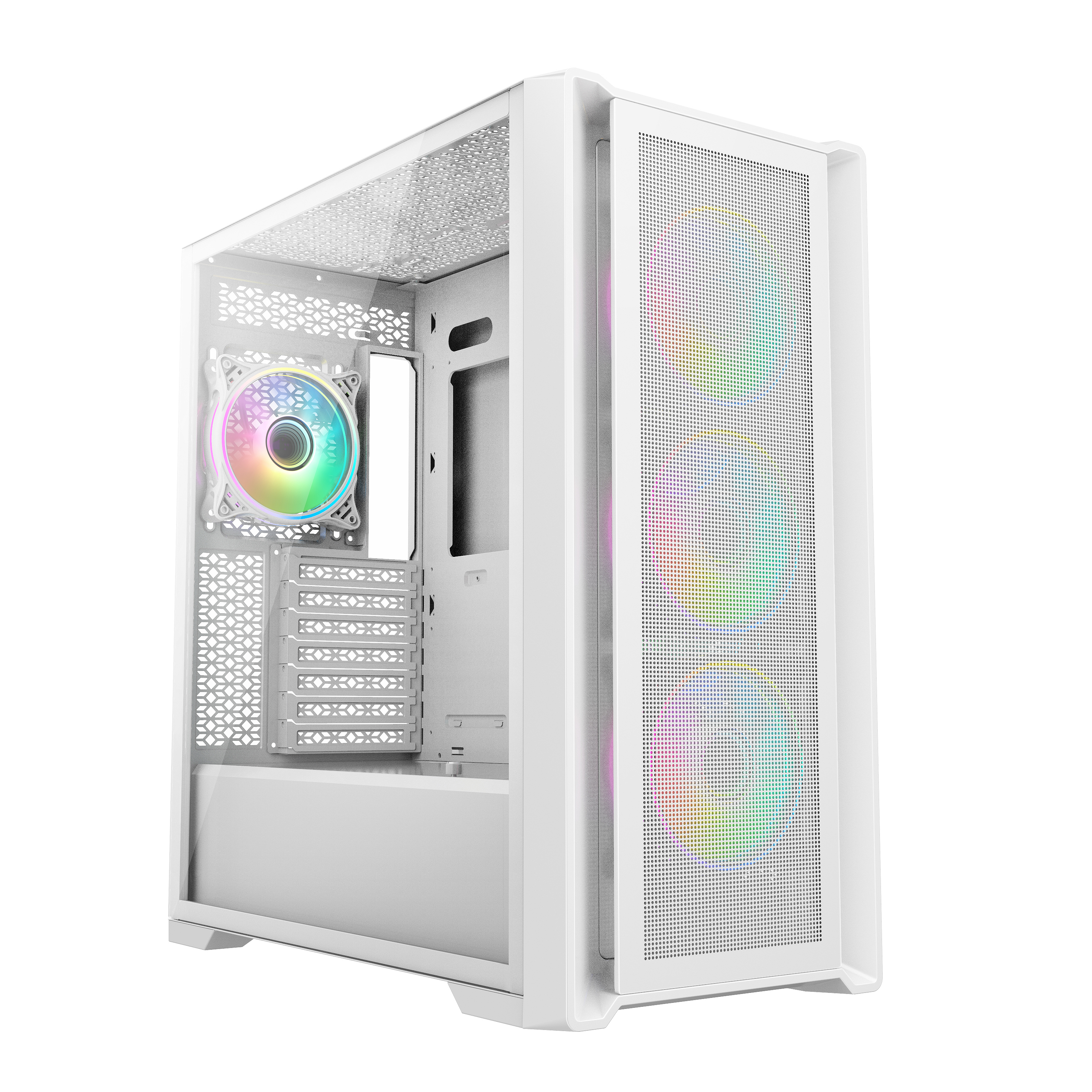 ホット販売バルクパッケージコンピュータ部品およびアクセサリ経済的な SPCC ブラックコーティング新しい ATX コンピュータデスクトップ Pc