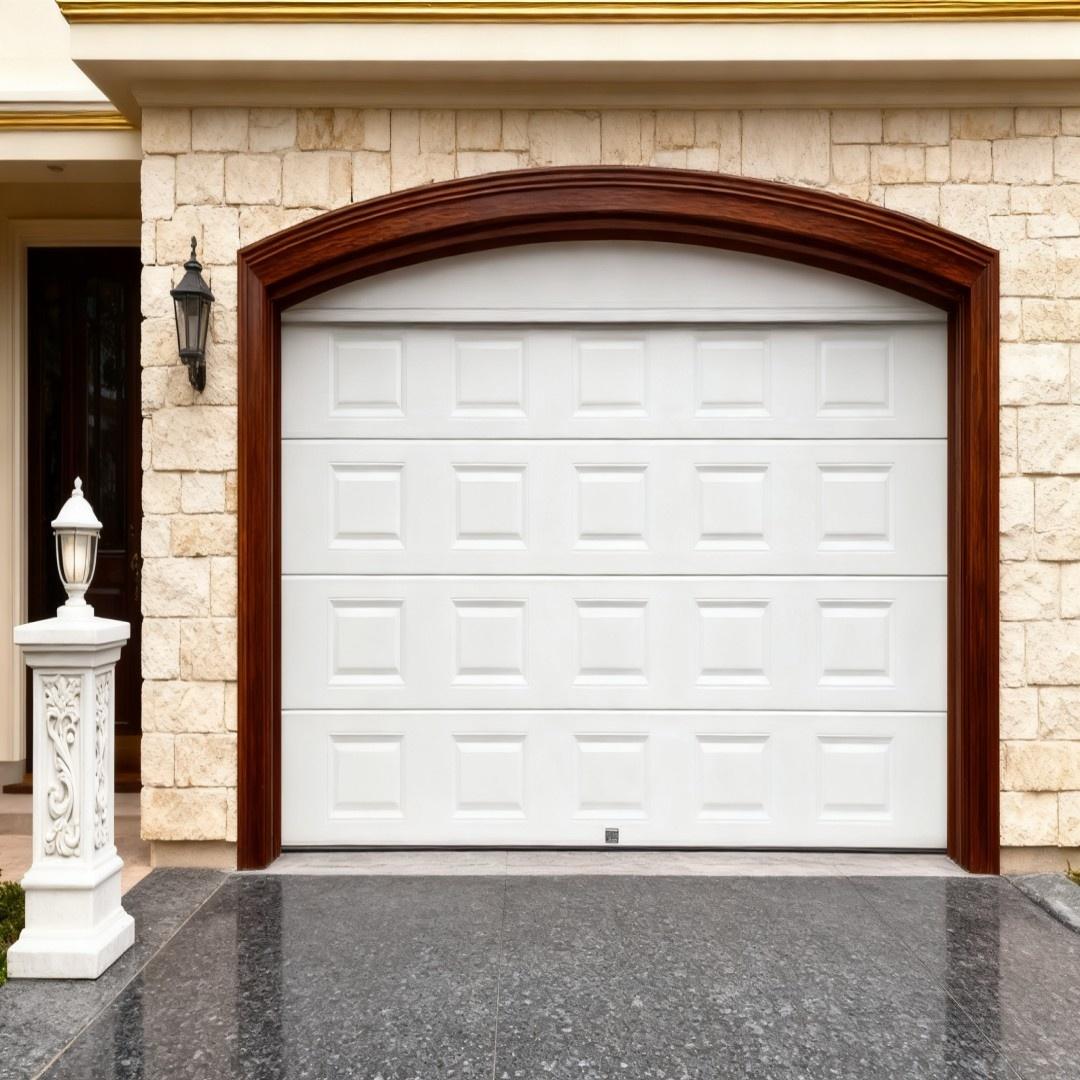 Edgedoor ガレージドア: 強化ガラス窓付き 8x7 フィートのフォームパネル - 住宅用の 2025 年のベストセラー