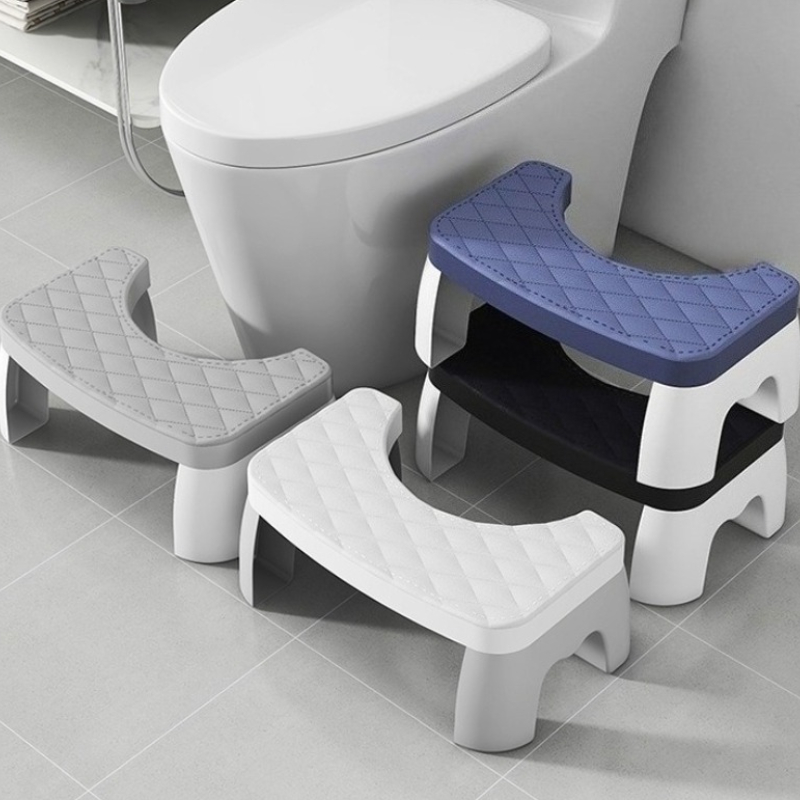 トイレトイレスツール滑り止めトイレフットスツールバスルームトイレ補助ステップスツールすべての年齢層向けバスルーム用品