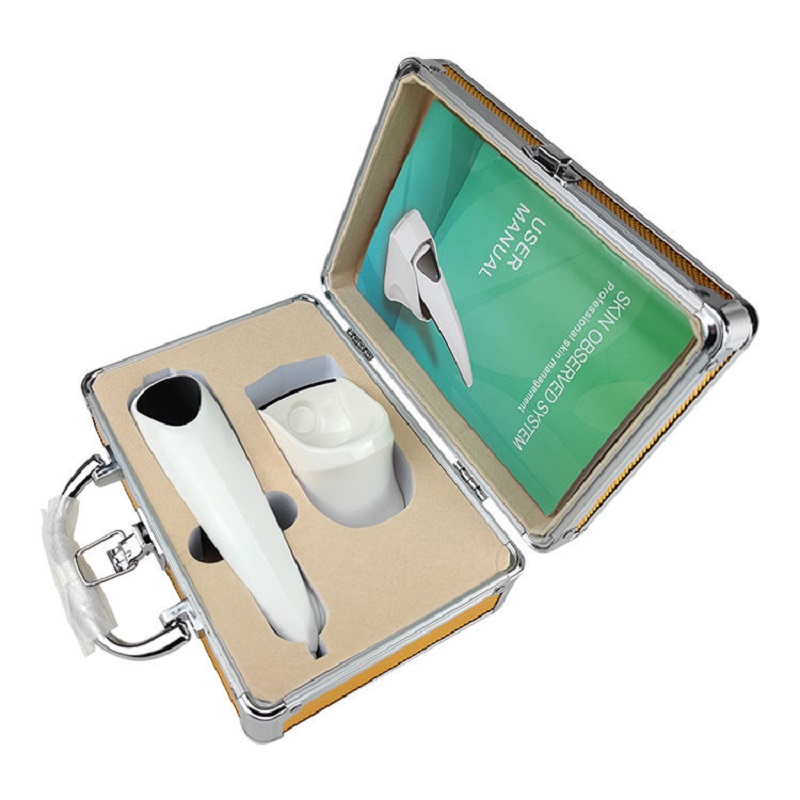 2026 高解像度ピクセルフェイスケアシステムインテリジェント操作自動診断顔の表皮真皮皮膚アナライザー