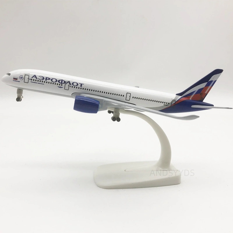 1 400 模型飛行機 A350 20 センチメートル 1:400 スケール合金金属ロシアアエロフロート 350 模型飛行機ダイキャスト航空機キットおもちゃ子供のギフト