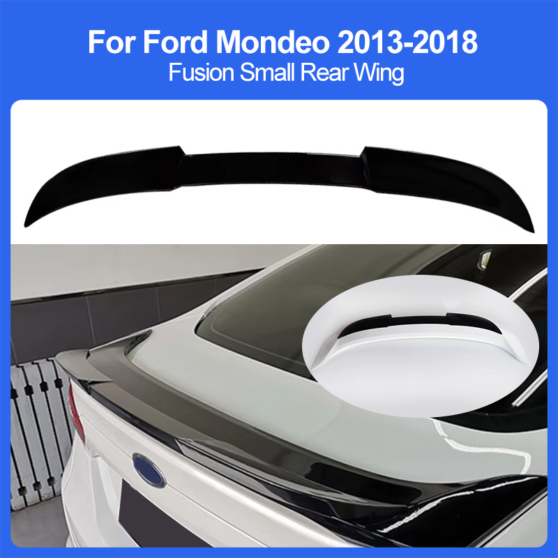 Spoiler for Ford Mondeo Fusion Small Rear Wing EXTENSION CAP Stickers Car Styling Auto Accessories 2013 2015 2016 2017 2018