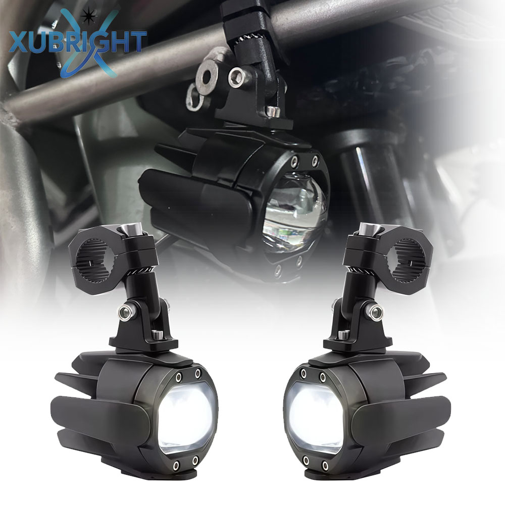 補助ライト LED スポットドライビングフォグランプ R1200GS F800GS K1600 ヤマハ MT07 MT09 ユニバーサルオートバイ 60 ワット 6000 K フォグランプ
