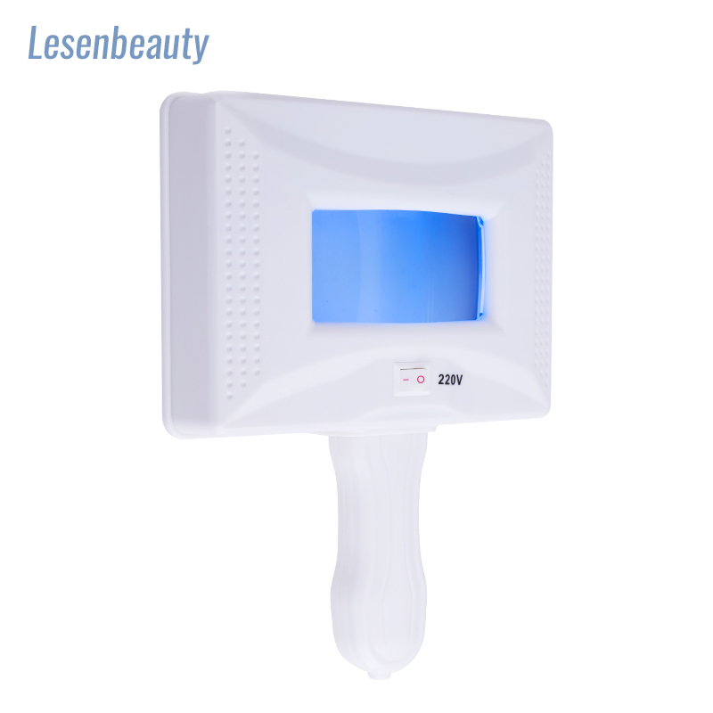 皮膚分析機木製ランプ顔の皮膚テスト検査拡大皮膚 UV アナライザープロの審美機器