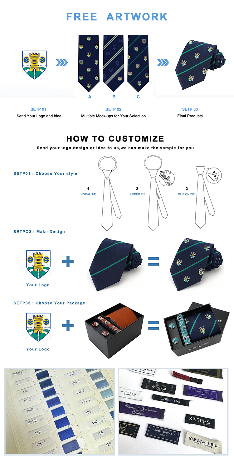 Artistic Silk Bead Embroidery Neck Tie for Formal Wear and Corporate Gifts