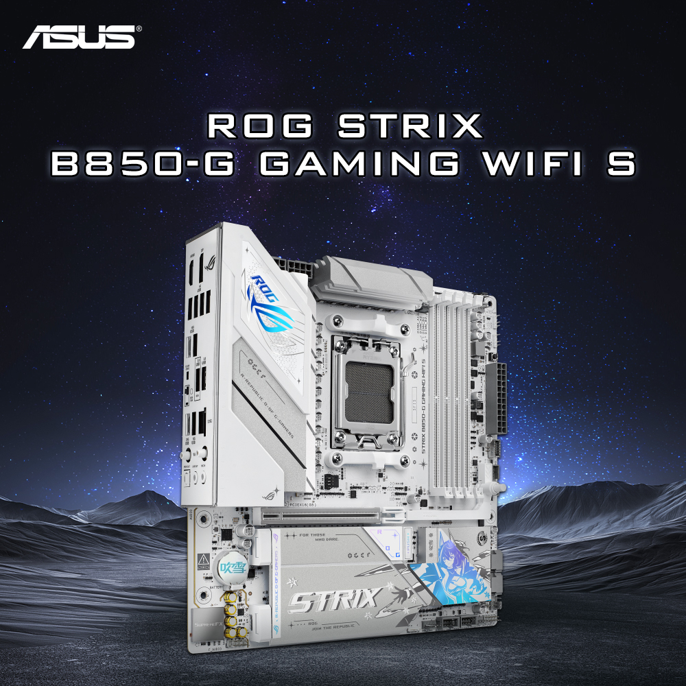 ASUS ROG STRIX B850-G GAMING WIFI S 256GB 9000/8000/7000シリーズと互換性あり PCIe 5.0をサポート AM5アーキテクチャを採用