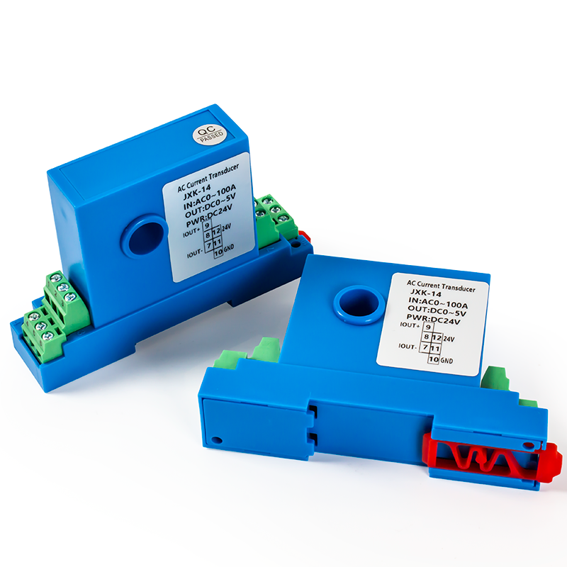 AC/DC 電流トランスミッタ 0-10A-20A-50A-100A-150A に 0 10V 0 5V 4 20ma 8 ミリメートル/12 ミリメートル穴 DC24V 電流トランスデューサトランスミッタ