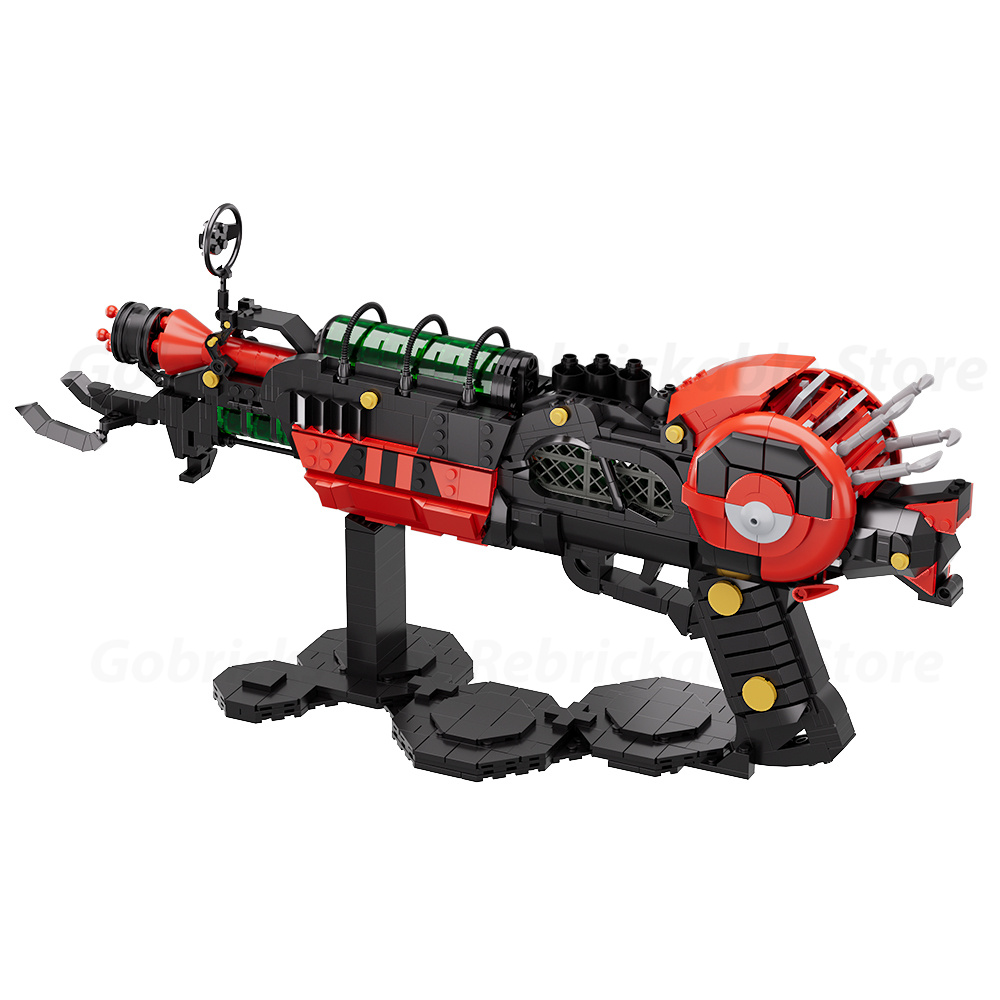 Gobricks MOC コールオブデューティ光線銃マーク 2 レンガモデル光線銃マーク II ビルディングブロックレーザー銃 DIY ゲームおもちゃギフト