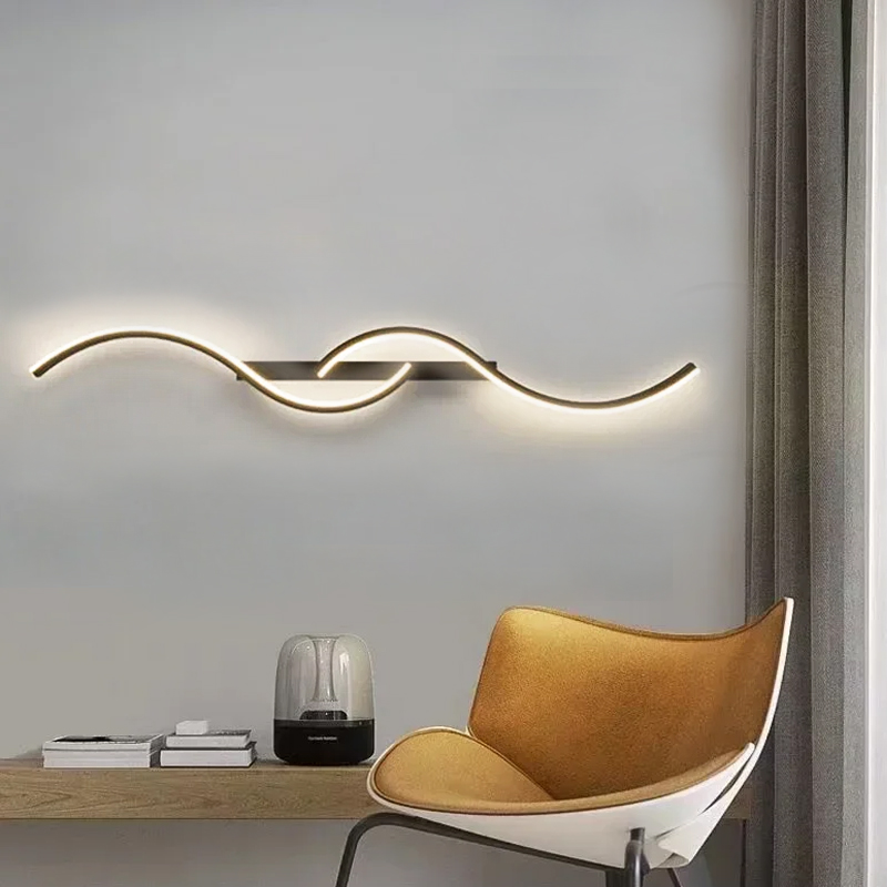 モダンな LED ウォールランプリビングダイニングルームベッドルームベッドサイドウォールライト家の装飾 LED 壁取り付け用燭台インテリア器具光沢