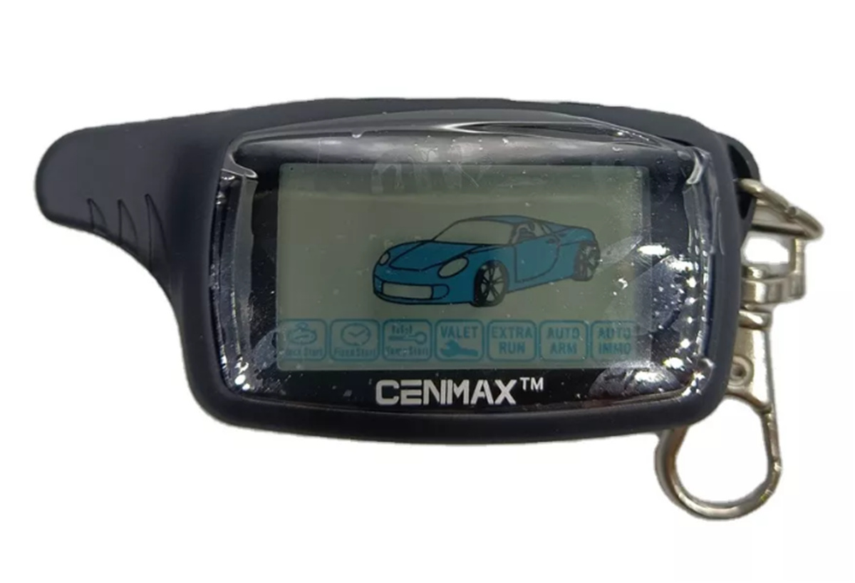 CENMAX ST 8A 双方向 LCD キーホルダー カーセキュリティ用リモコン付き CENMAX ST 8A 双方向 LCD キーホルダー
