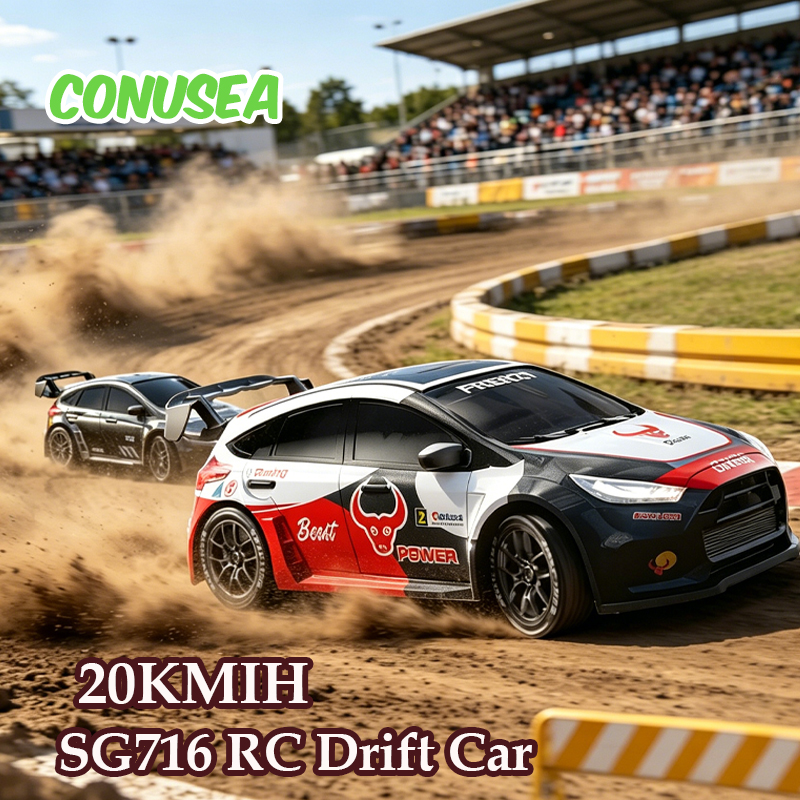 2026NEW Rc ラリードリフトカー SG716 SG718 1/24 4WD リモートコントロールカー電気自動車モデル 20 キロ/h 高速レーシングドライブおもちゃ