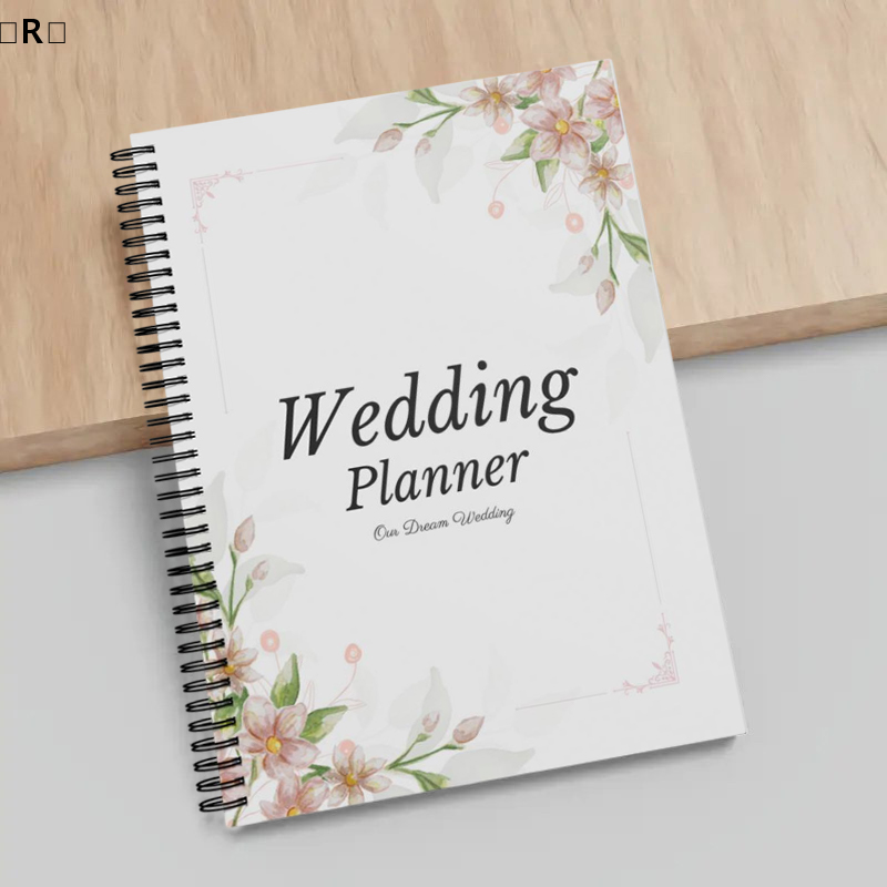 〔R〕結婚式チェックリストプランナー、ToDoリスト、予算プランナー、花嫁向け結婚式プランニングブック、カウントダウンカレンダー〔Winter2〕