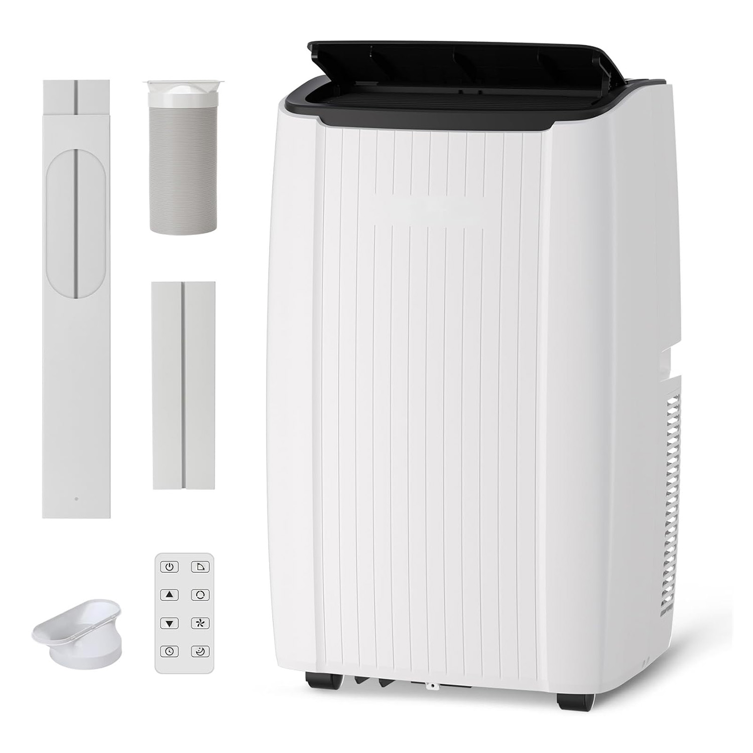 12000/14000 BTU ポータブルエアコン、除湿器付き 3-in-1 AC ユニット