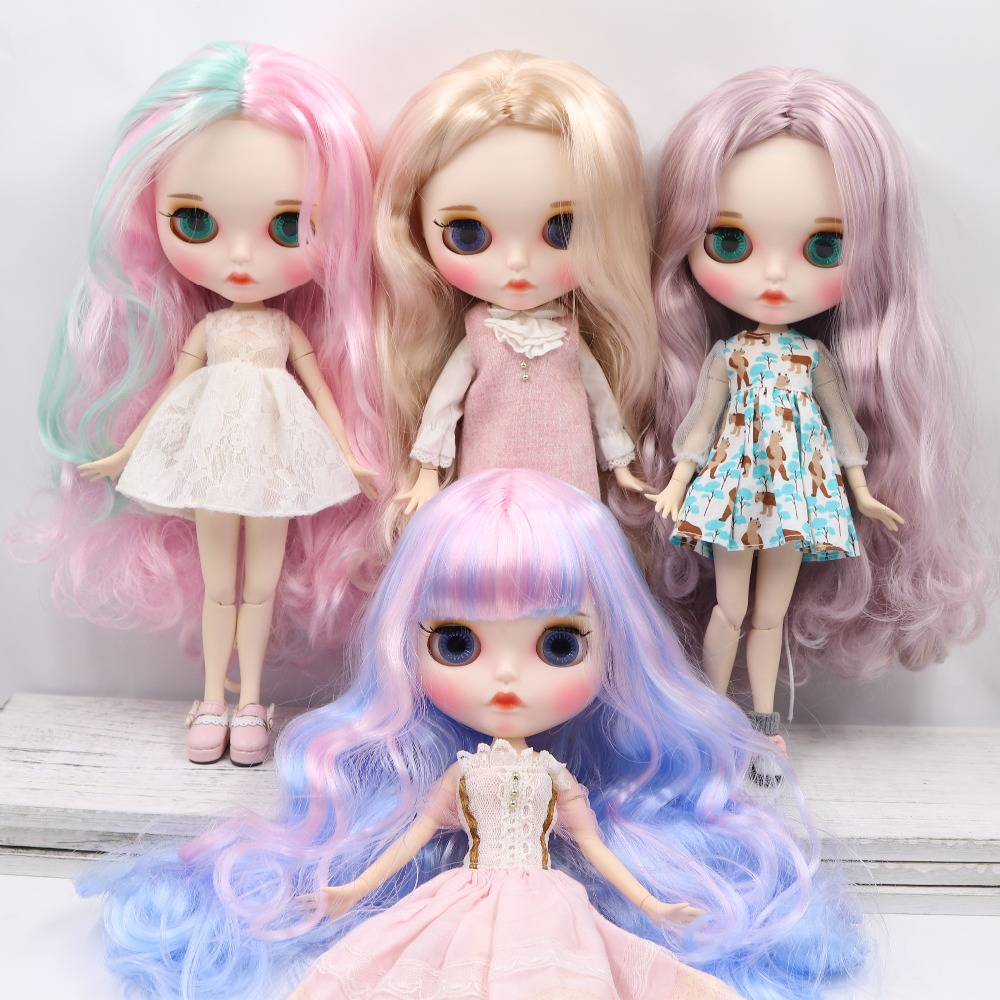 ICY DBS ブライス人形 1/6 おもちゃ bjd マット顔カスタマイズされた顔ジョイントボディカスタム人形 30 センチメートル女の子ギフトアニメ