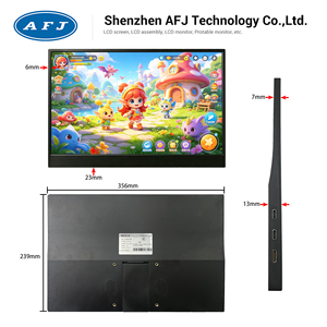 16インチ 1920×1200 ポータブルモニター 60Hz タッチスクリーン Type-C 液晶ディスプレイ 16:9 内蔵スピーカー ビジネス向けノートPC用拡張ディスプレイ