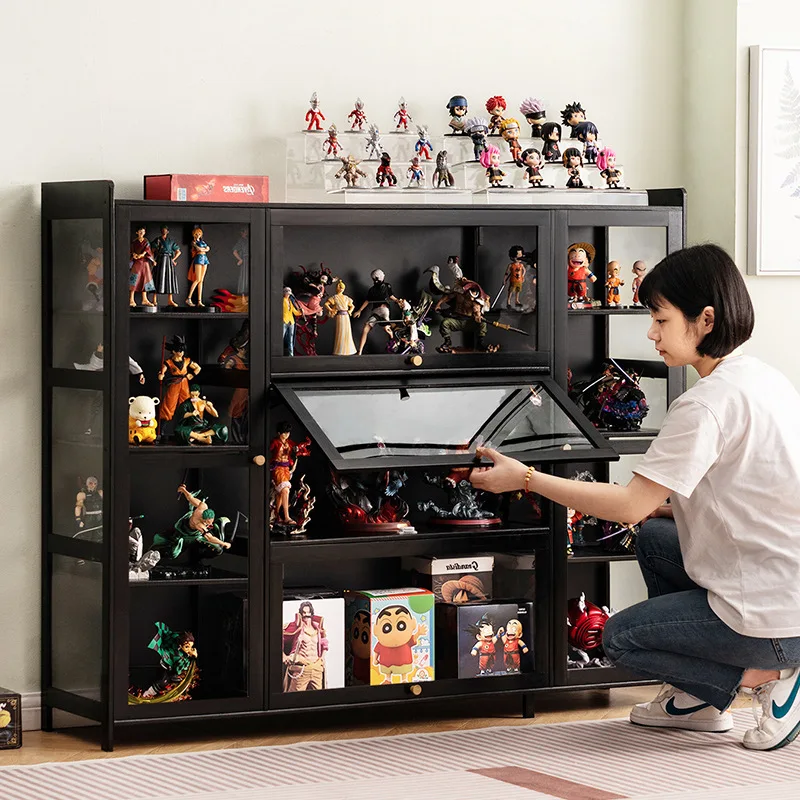 フィギュアディスプレイキャビネットレゴアクリルディスプレイスタンド非ガラス製品ディスプレイキャビネットモデルおもちゃ棚