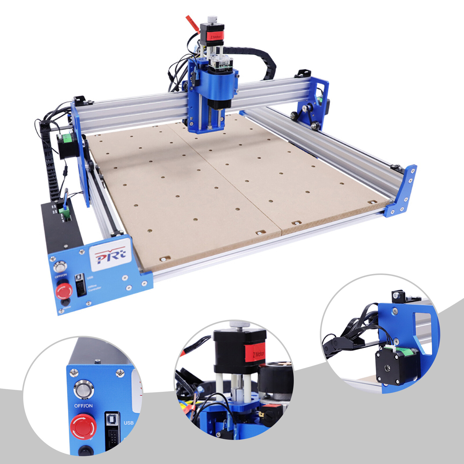 100 ワット 110 V 3 軸 4040 産業用木彫りフライス CNC ルーター彫刻切断機