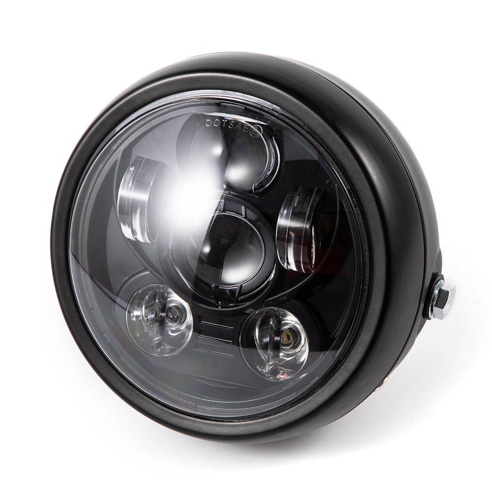 6.5 インチオートバイ Led ヘッドライトユニバーサル 6.5 "ラウンドヘッドライトヤマハ XSR125 XSR 155 XSR700 XSR900
