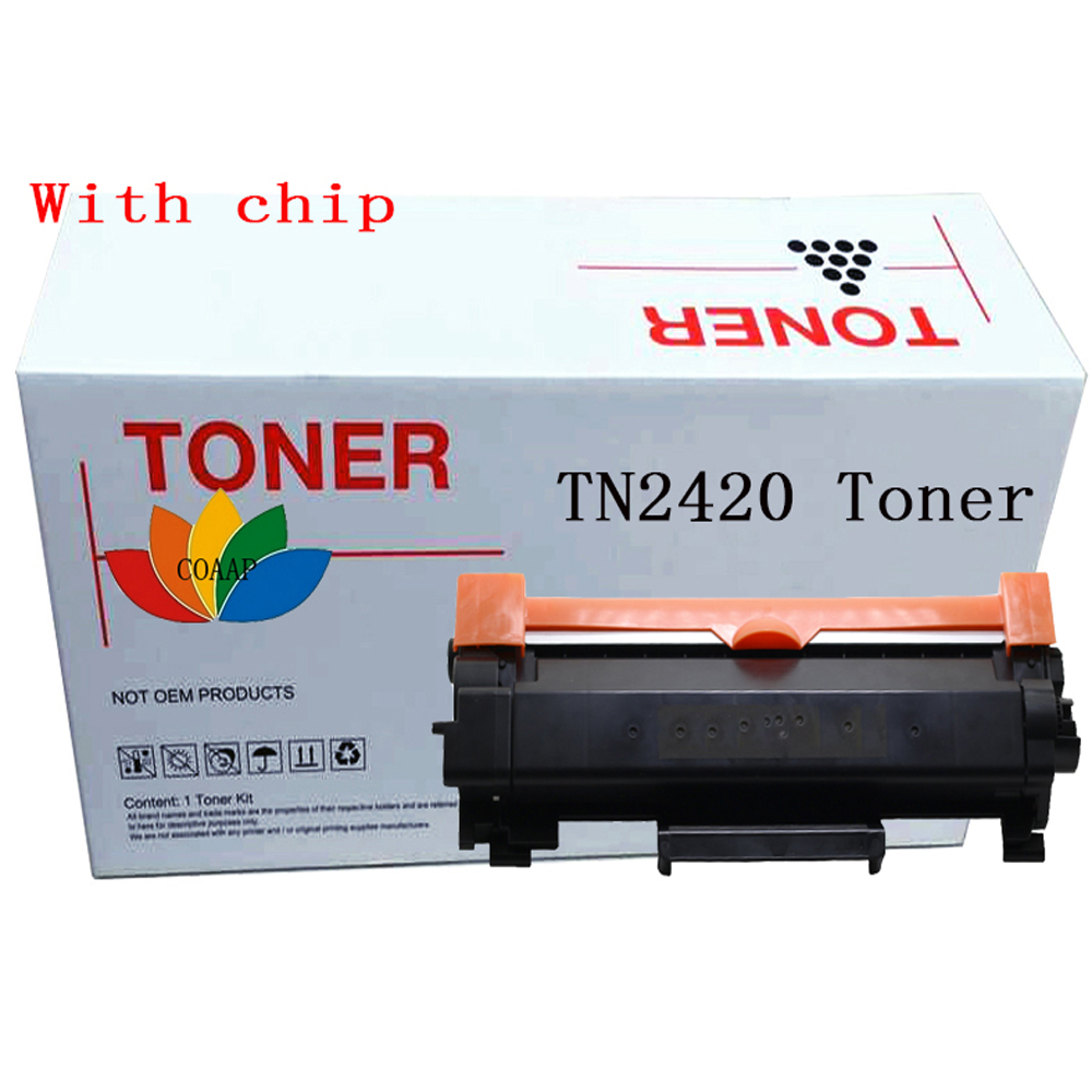 1x 互換性のある TN2420 トナーカートリッジ Brother DCP L2510D L2530DW L2537DW、MFC L2730DW L2750DW L2710DW、HL L2375DW チップ付き